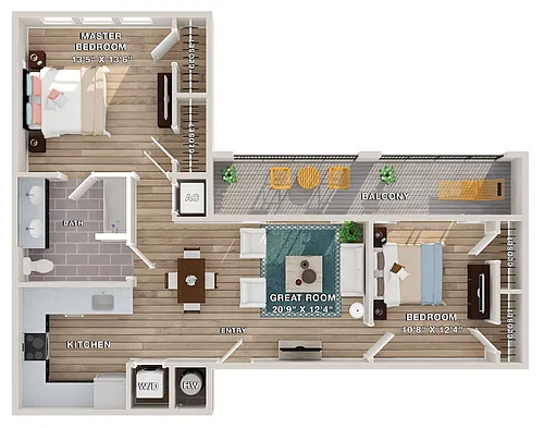 Floor plan Benmore
