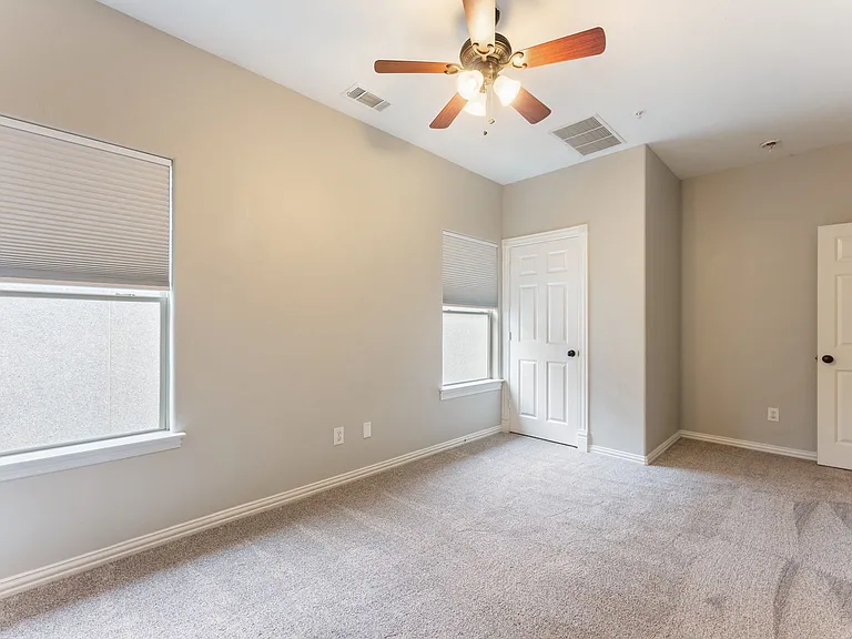 Second bedroom with huge walk-in closet