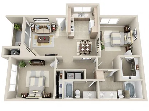 Floor plan B4