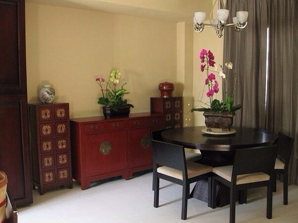 Only showing for spaces, no furniture included