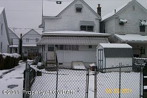 rear of home