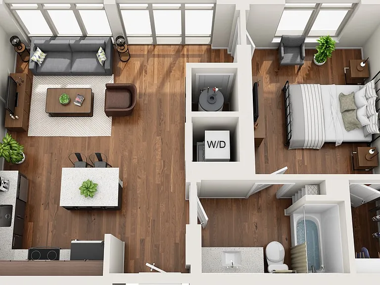 D1.1 floor plan The Yard at Ivanhoe