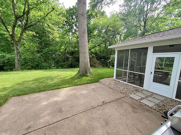 Patio off living room