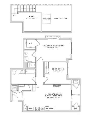 Floor plan gmp-1B1