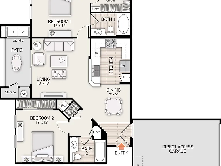 Newport Bluffs Apartment Village — Photo 47