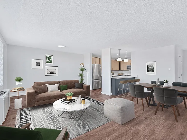 Large open living spaces perfect for any design style