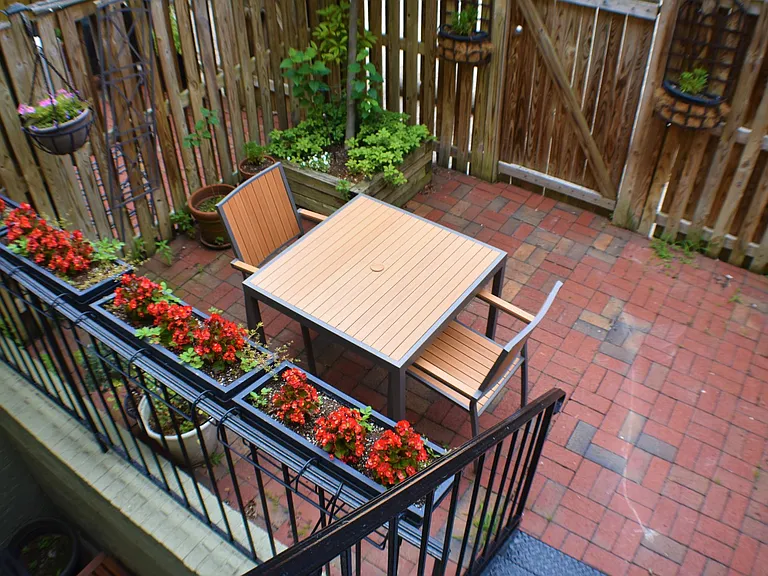 Back patio
