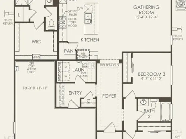 Tifton Walk Plan, Sundale at Aries