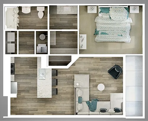 Floor plan Jaeger