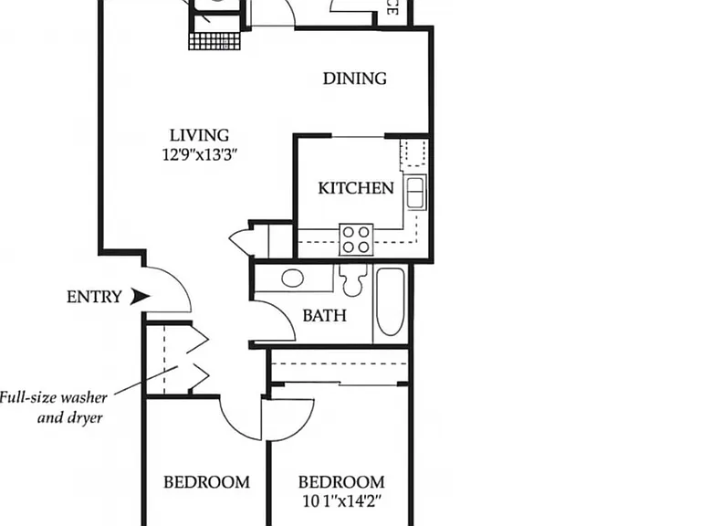 2x1 Standard l 877 sq ft l Canyon Park 2x1 Standard l 877 sq ft l Canyon Park