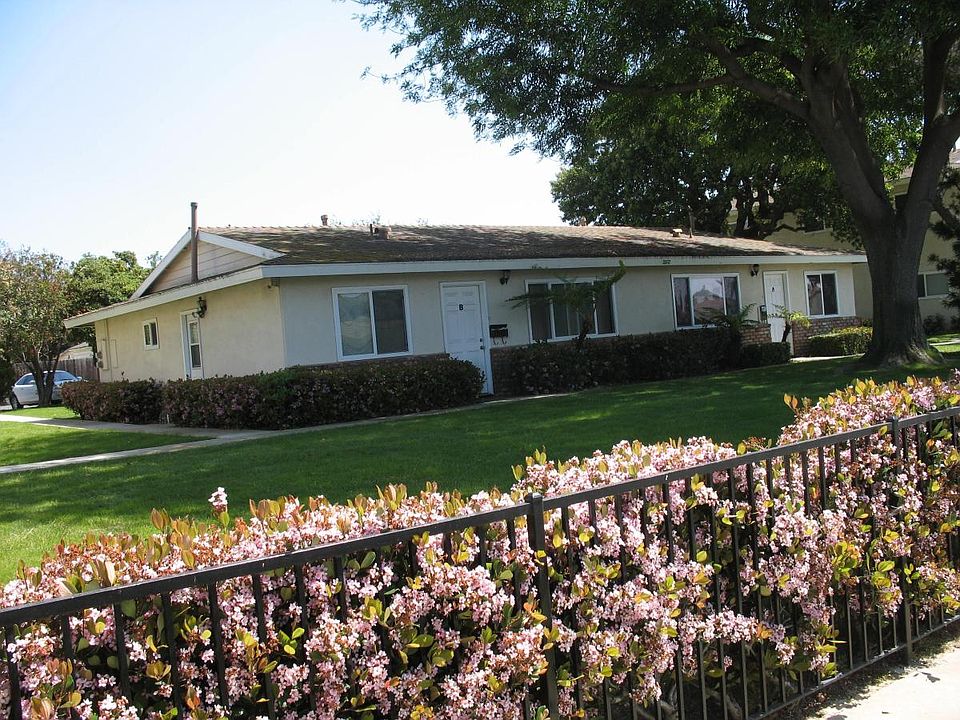 Front view of duplex