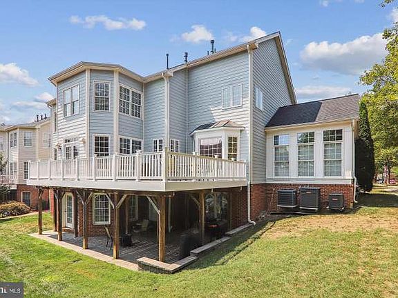 Rear of home and access to apartment