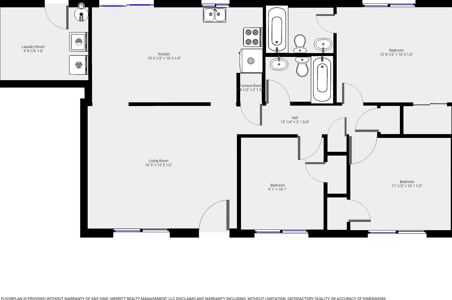 3 bed, 1036 sqft, $1,625 — Photo 2