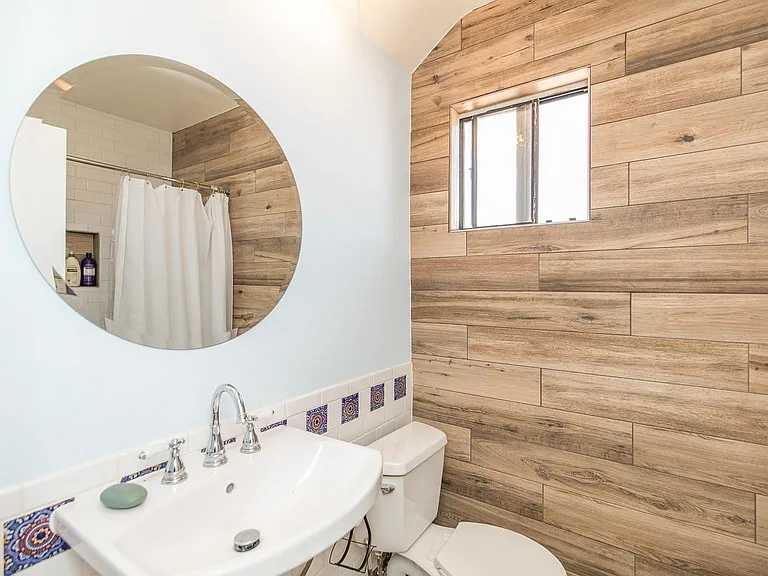 Downstairs full bathroom, AirBnB?