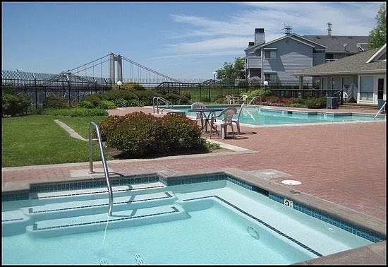 pool and hot tub