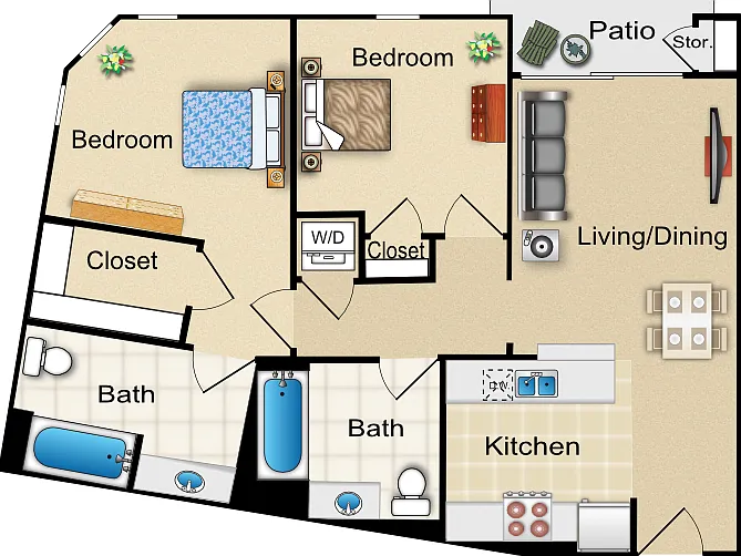 R Floorplan Diagram