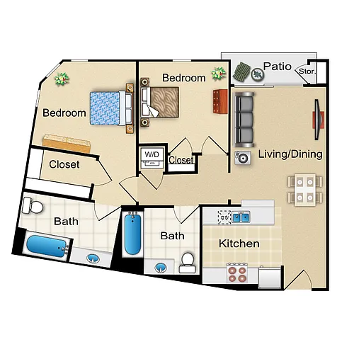 Floor plan R