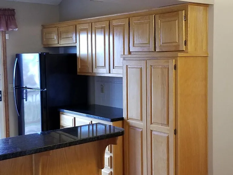 Kitchen - Portrait shot (#2) to show the vaulted ceilings.