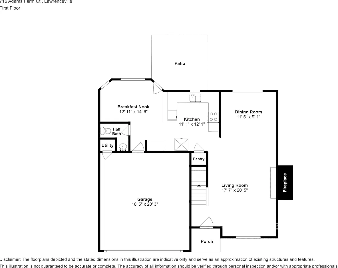 716 Adams Farm Ct Lawrenceville, GA 30046 — Photo 2