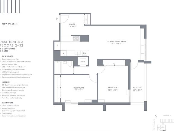 2nd image of 561 Amsterdam Ave #11A