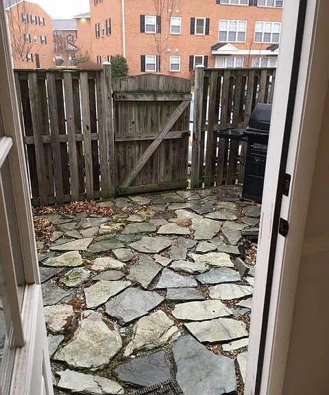 Back Stone Patio