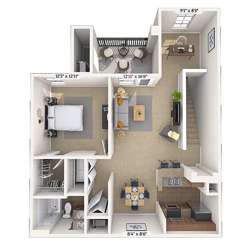 Floor plan A3D