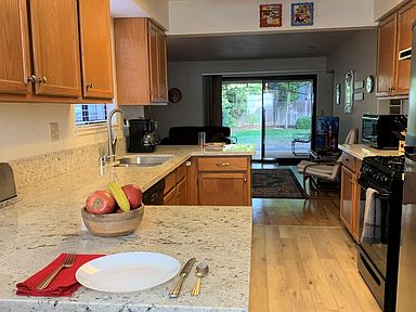 Lovely new granite counters.
