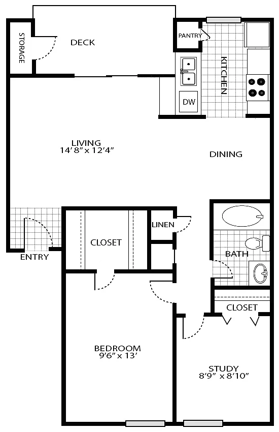 Floor plan tx1061a5-Classic