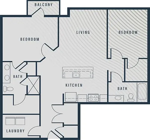 Floor plan The Brushy
