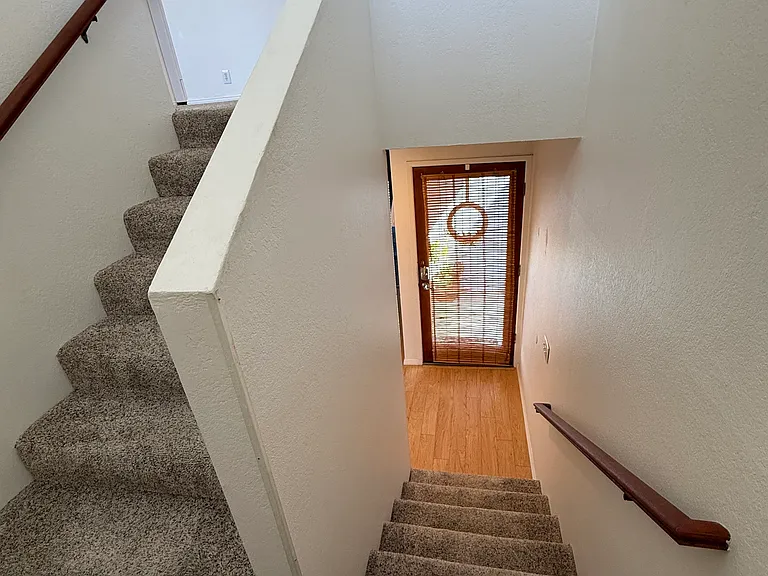 Stairs to the second floor