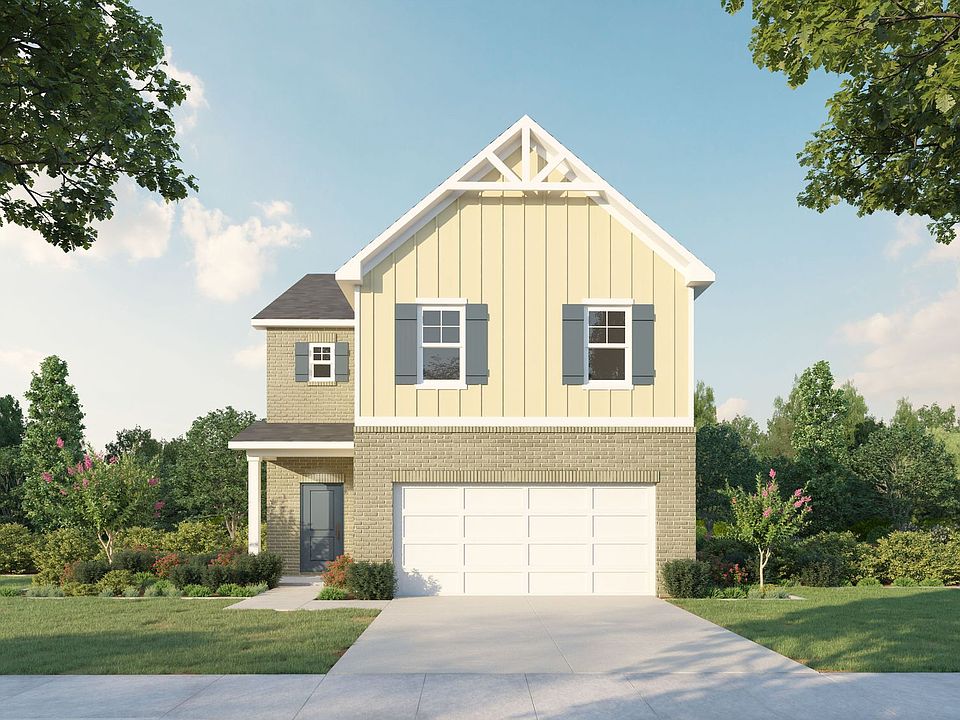Cottage Elevation 2 Car