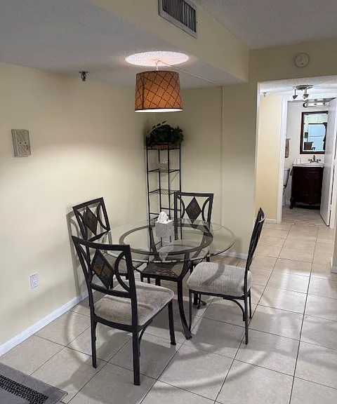 Dining area open to Livingroom