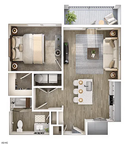 Floor plan A2HC