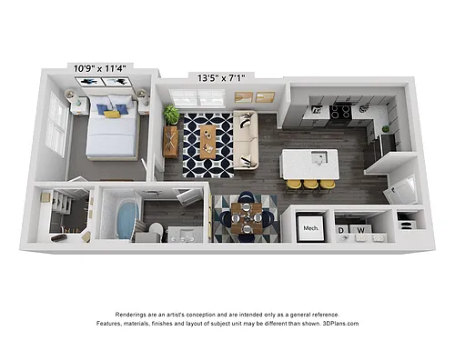 Floor plan Ascent