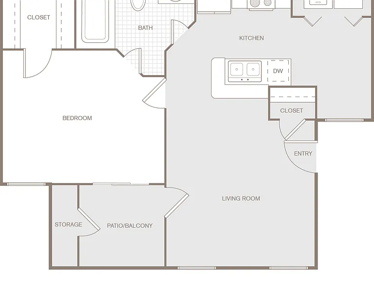 Willow Renovated floor plan Spring Park