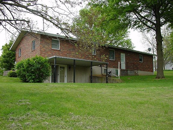 back of house with patio