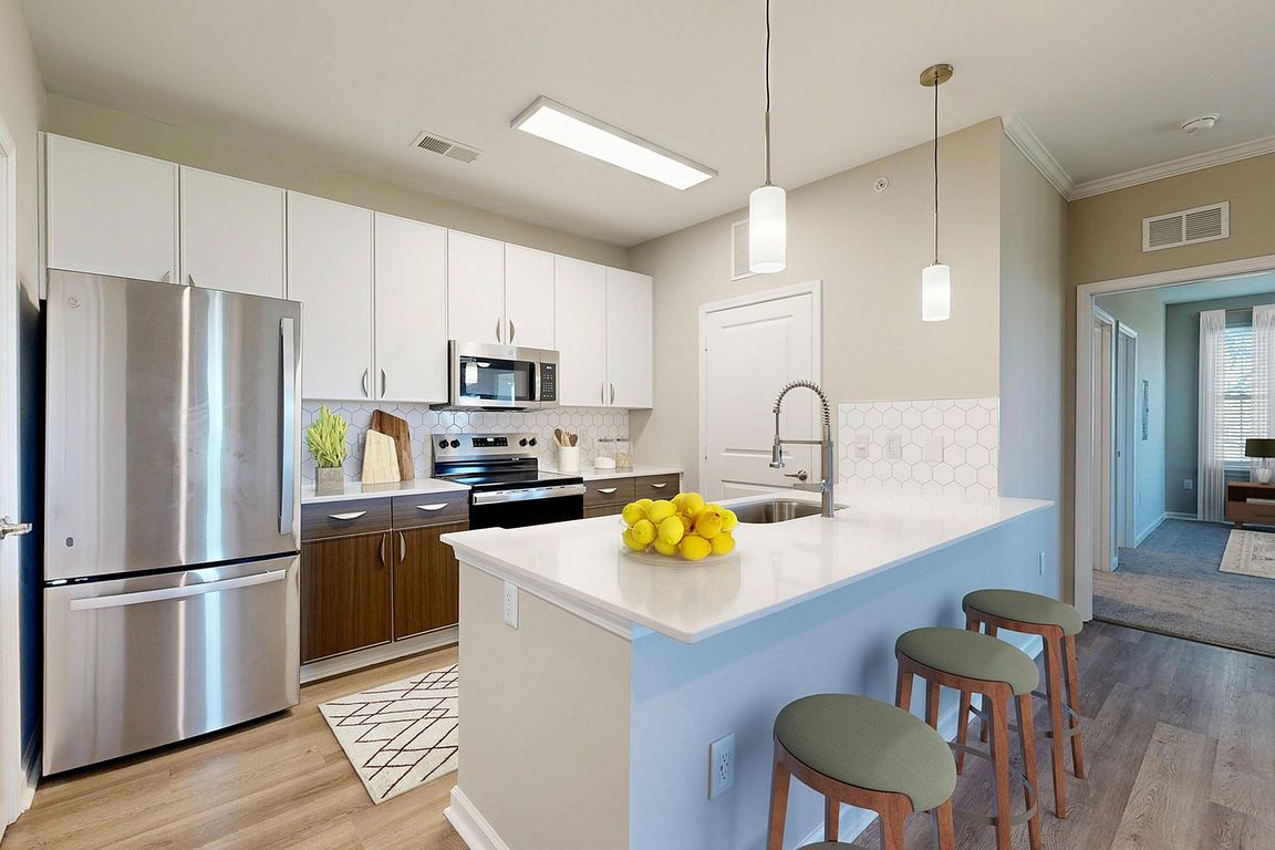 Newly Renovated Kitchen with Quartz Countertops