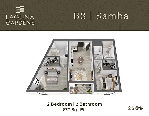 Floor plan B3