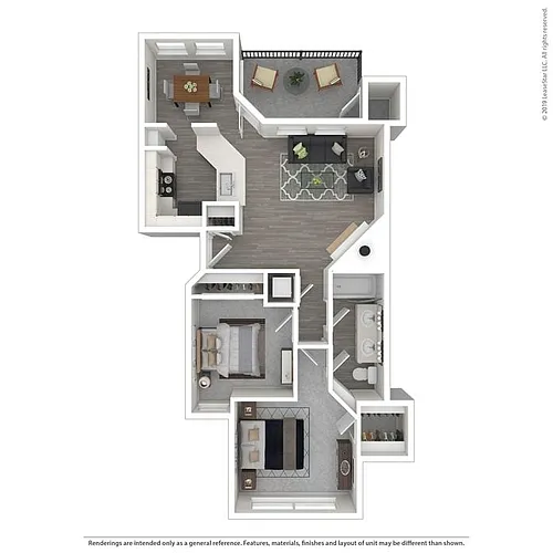 Floor plan 2.1B - AVA
