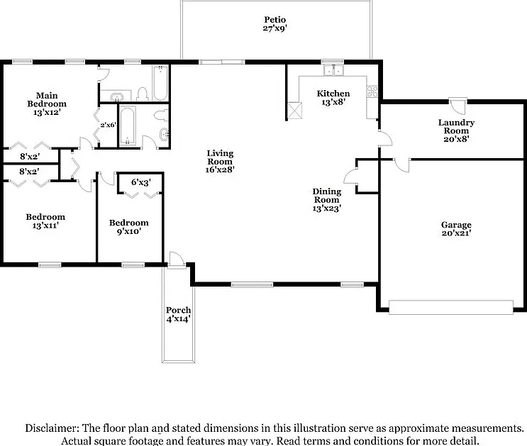 3 bed, 2.0 bath, 1689 sqft, $3,610 — Photo 2