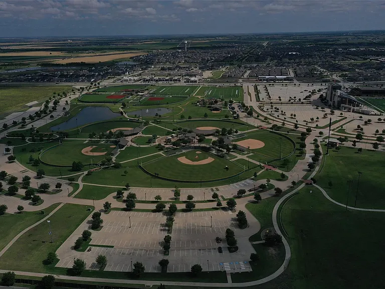 View of Park and Prosper Football Stadium adjacent to home