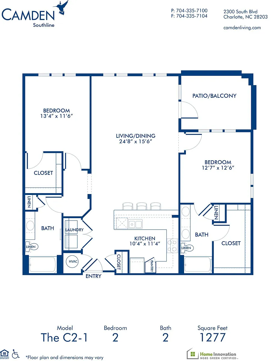 Floor plan C2-1