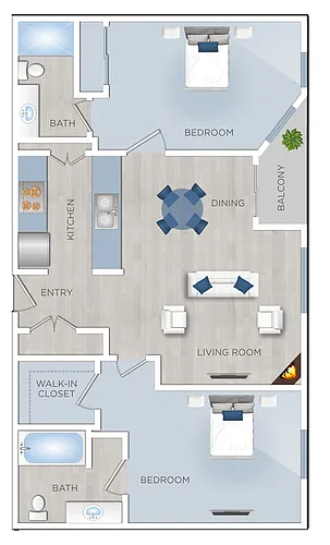 Floor plan E