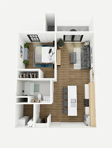 Floor plan Meridian - BMR