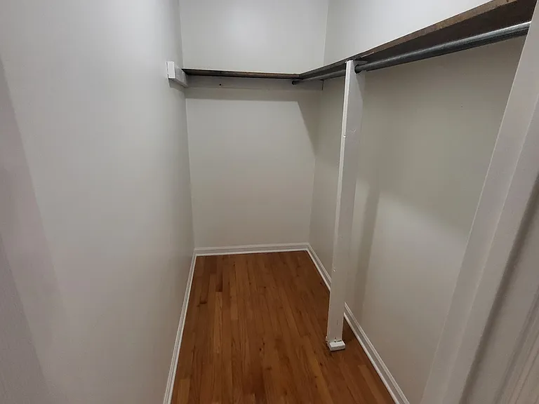 Master walk-in closet
