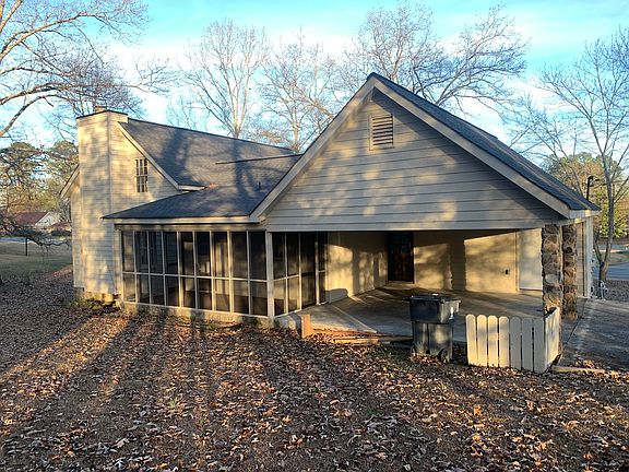 Carport and back yard