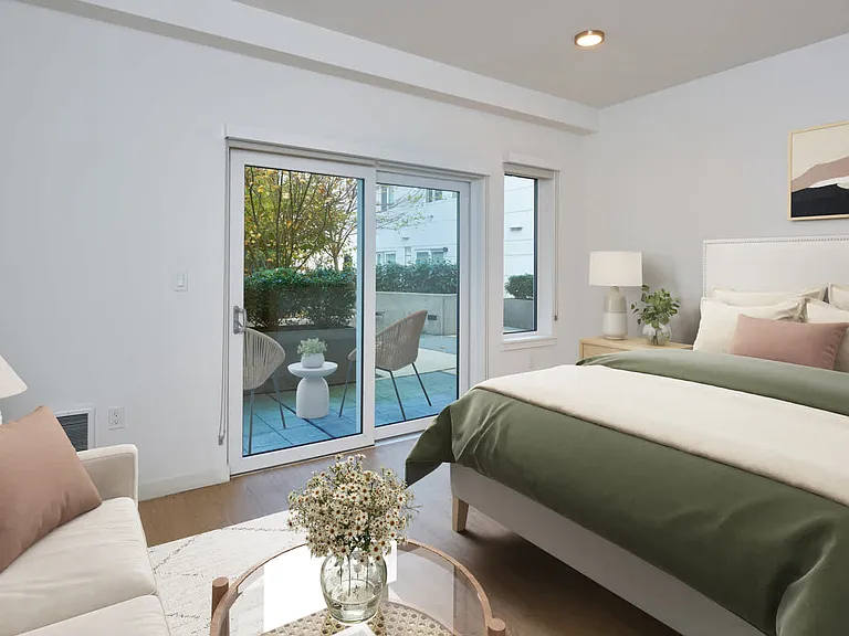 Studio with Hard Surface Flooring and Patio