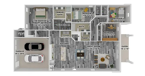 Floor plan Buffalo