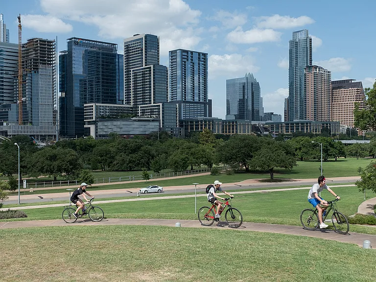 Downtown Austin is just 10 minutes away