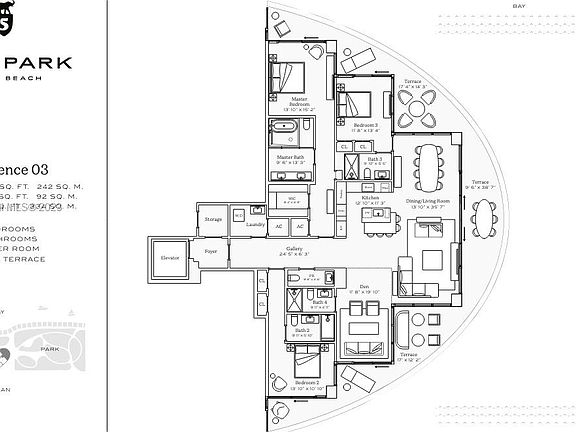 5th image of 500 Alton Rd #4403